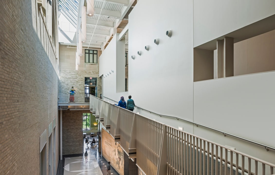 Becker Fondorf The Franklin Institute Case Study Interior Hallway