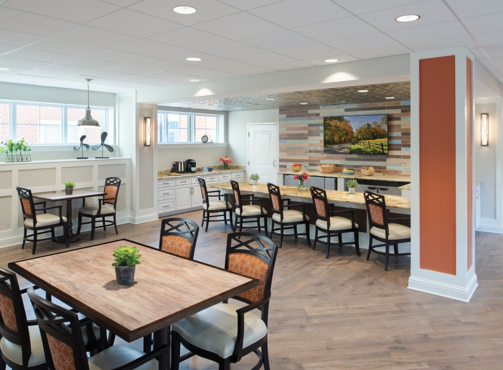 Becker Fondorf Healthcare Senior Living Eating Area