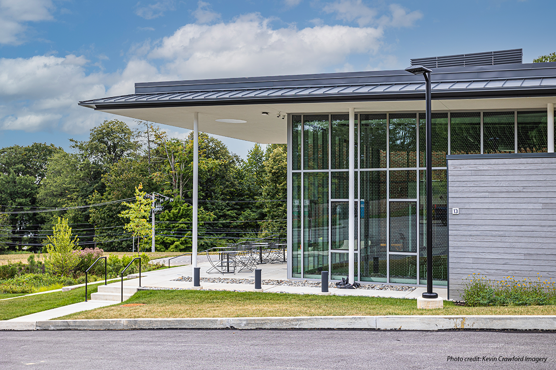 student commons exterior woodlynde school